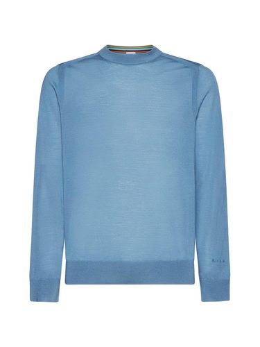 Logo Embroidered Knitted Jumper - Paul Smith - Modalova