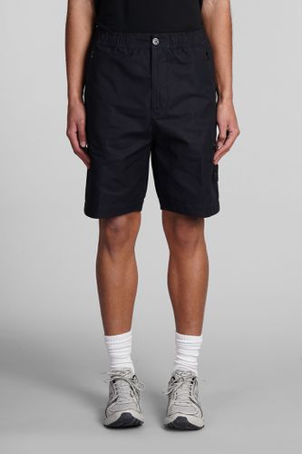 Stone Island Shorts In Black Cotton - Stone Island - Modalova