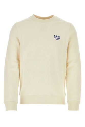 A. P.C. Cream Cotton Rider Sweatshirt - A.P.C. - Modalova