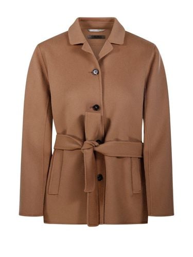 Single-breasted Belted Jacket - 'S Max Mara - Modalova