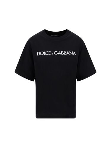 Logo Lettering T-shirt - Dolce & Gabbana - Modalova