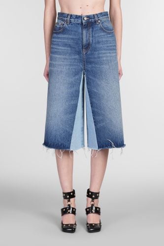 Chloé Shorts In Blue Denim - Chloé - Modalova