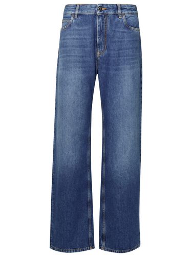 Etro Light Blue Cotton Jeans - Etro - Modalova