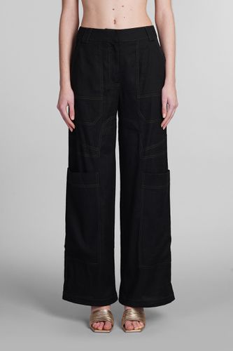 Cult Gaia Wynn Pants In Black Linen - Cult Gaia - Modalova