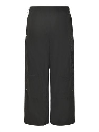 Wide Leg Elastic Waist Trousers - Low Classic - Modalova