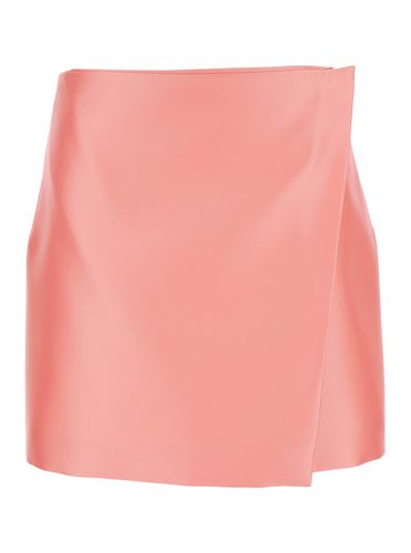 Duchesse Wrap Miniskirt In Viscose Blend Woman - Philosophy di Lorenzo Serafini - Modalova