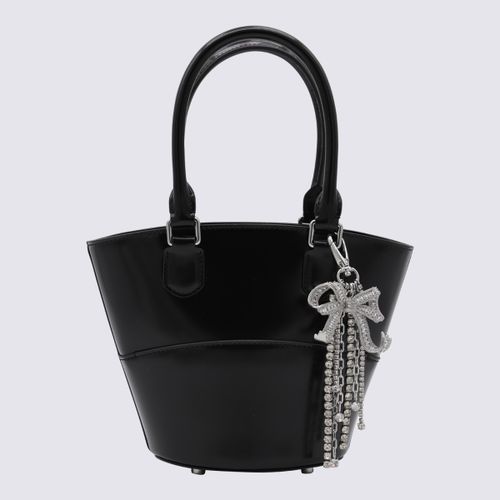 Leather Top Handle Bag - self-portrait - Modalova