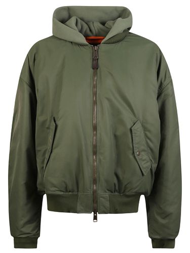 Classic Zip Hooded Bomber - Balenciaga - Modalova