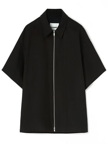 Jil Sander Black Cotton Shirt - Jil Sander - Modalova