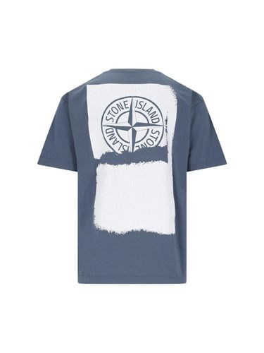 Stone Island Back Print T-shirt - Stone Island - Modalova