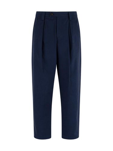 A. P.C. Gabardine Pleated Tapered Slim-cut Trousers - A.P.C. - Modalova