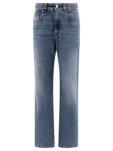 Loose Fit Denim Jeans - Brunello Cucinelli - Modalova