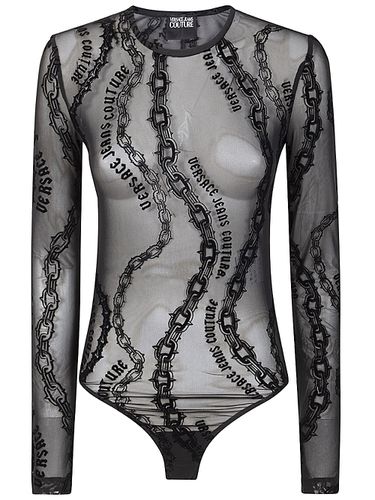 Versace Jeans Couture Tulle Body - Versace Jeans Couture - Modalova