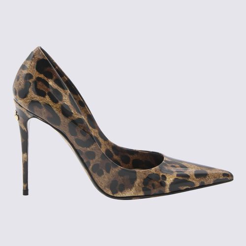 Print Leather Lollo Pumps - Dolce & Gabbana - Modalova