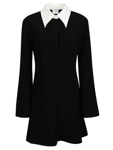 Polo Stretch Tailoring Mini Dress - Courrèges - Modalova