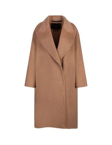 Max Mara Atelier Camel Valle Coat - Max Mara Atelier - Modalova