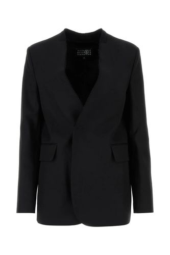 Polyester Blend Blazer - MM6 Maison Margiela - Modalova