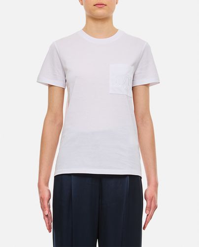Papaia White Cotton T-shirt - Max Mara - Modalova
