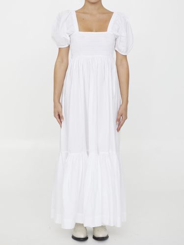 Ganni Cotton Poplin Maxi Dress - Ganni - Modalova