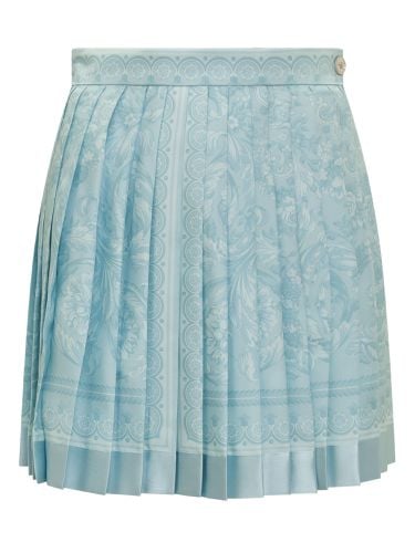 Versace Skirt Silk Twill - Versace - Modalova