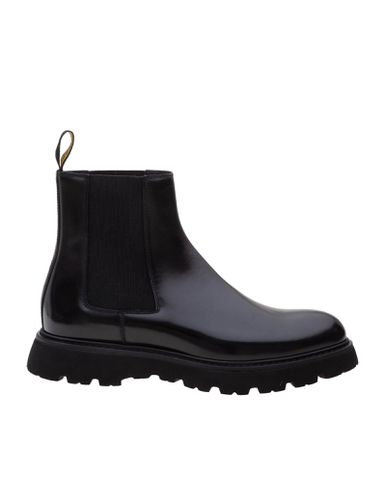 Beatles Ankle Boot In Black Leather - Doucal's - Modalova