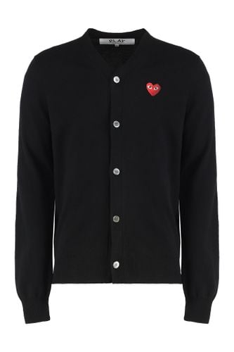 Wool Cardigan - Comme des Garçons Play - Modalova