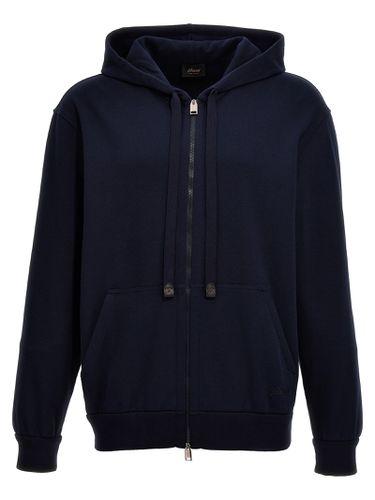 Brioni Piquet Cotton Hoodie - Brioni - Modalova