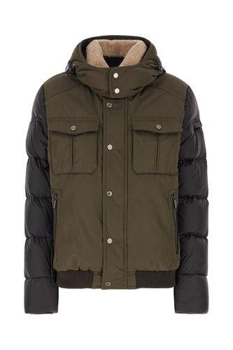 Two-tone Polyester Blend Down Jacket - Moorer - Modalova