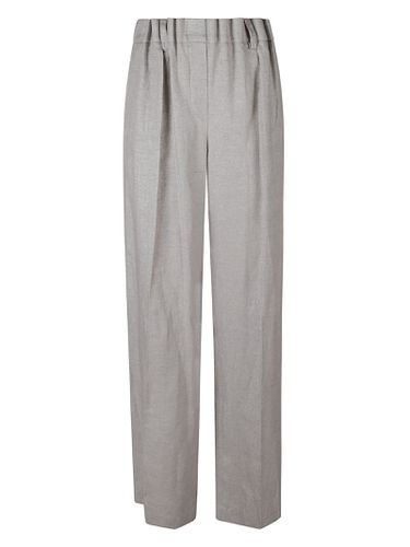 Elasticated Waistband Trousers - Brunello Cucinelli - Modalova