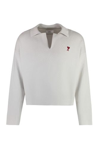 Cotton-wool Blend Sweater - Ami Alexandre Mattiussi - Modalova