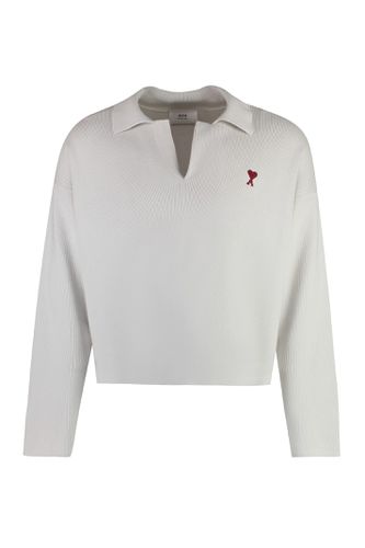 Cotton-wool Blend Sweater - Ami Alexandre Mattiussi - Modalova