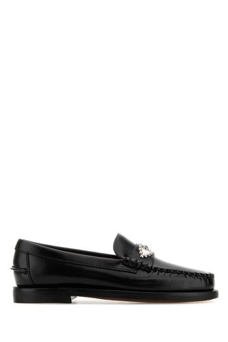 Black Leather Classic Dan Eye Loafers - Sebago - Modalova