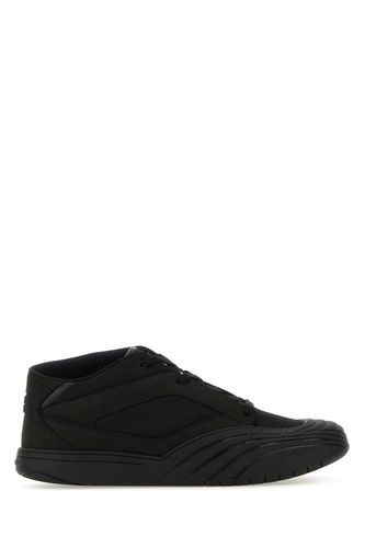 Fabric And Leather Skate Sneakers - Givenchy - Modalova