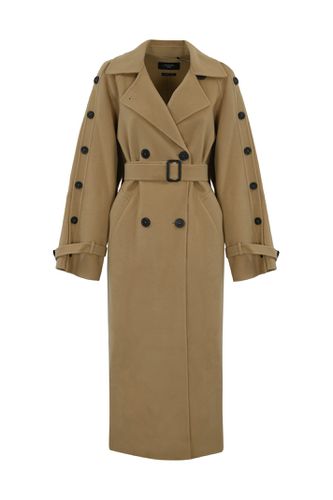 Natale Trench Coat In Wool - Weekend Max Mara - Modalova