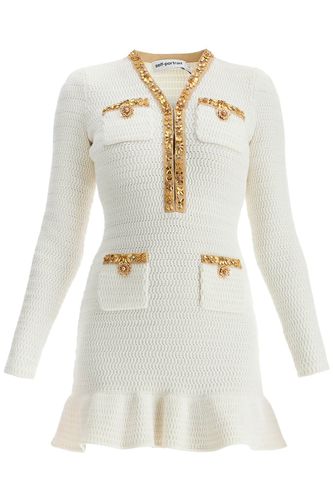 Self-portrait Lurex Knit Mini Dress - self-portrait - Modalova