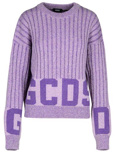 Logo Intarsia-knit Crewneck Jumper - GCDS - Modalova