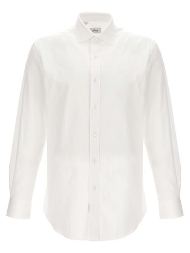 Brioni Poplin Shirt - Brioni - Modalova