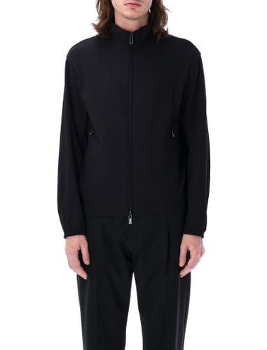 Canneté-effect Stretch Nylon Full-zip Blouson - Emporio Armani - Modalova