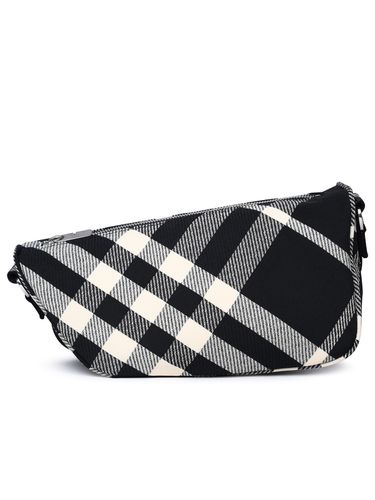 Shield Messenger Cotton Blend Crossbody Bag - Burberry - Modalova