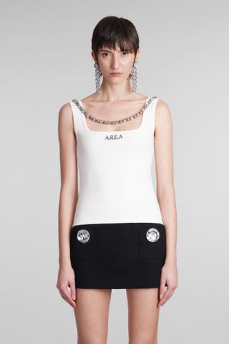 AREA Topwear In White Cotton - AREA - Modalova