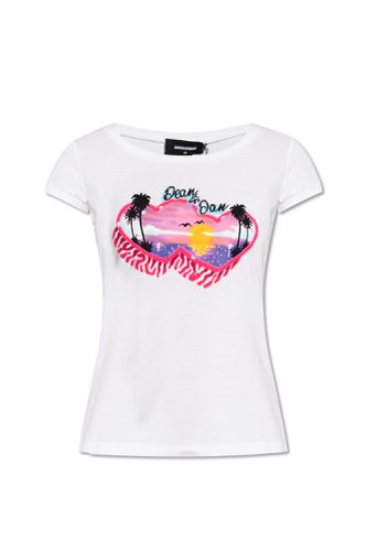 Dsquared2 Printed T-shirt - Dsquared2 - Modalova