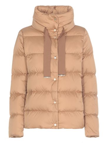 Herno Camel Polyester Down Jacket - Herno - Modalova