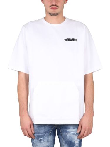 Dsquared2 Surf Board Skater T-shirt - Dsquared2 - Modalova