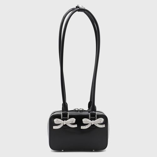 Leather Shoulder Bag - self-portrait - Modalova