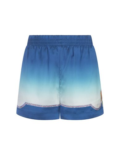 Coquillage Coloré Silk Shorts - Casablanca - Modalova