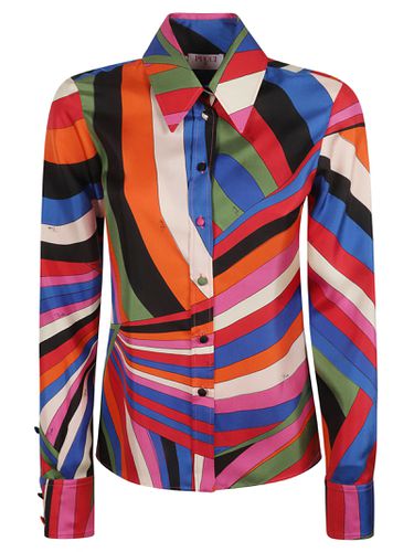 Stripe Patterned Regular Shirt - Pucci - Modalova