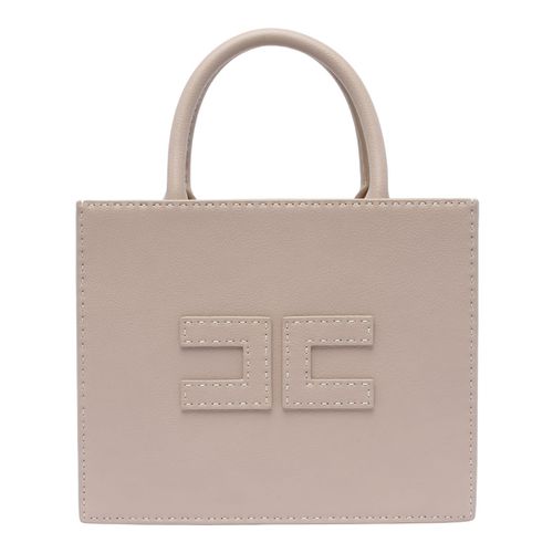 Elisabetta Franchi Logo Handbag - Elisabetta Franchi - Modalova