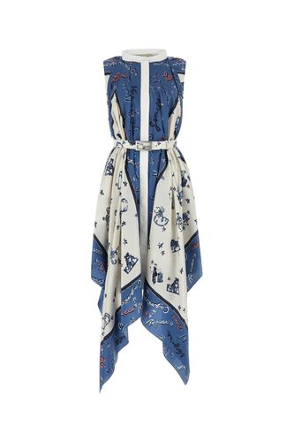Fendi Printed Satin Dress - Fendi - Modalova