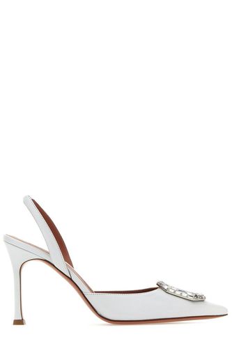 Camelia Pointed Toe Slingback Pumps - Amina Muaddi - Modalova