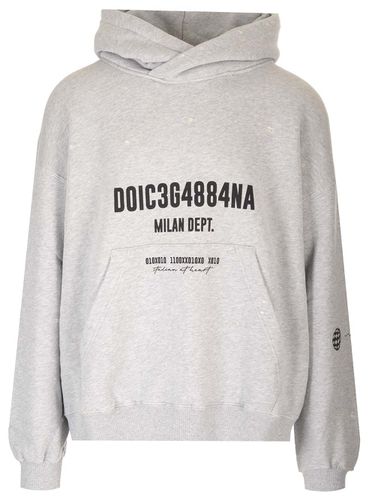 Dolce & Gabbana Fleece Hoodie - Dolce & Gabbana - Modalova